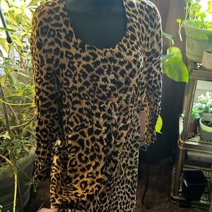 Vintage clues collection cheetah jumpsuit